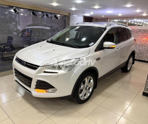 فورد كوجا 2016 أبيض أوتوماتيك مستعملة للبيع في القاهرة - 8