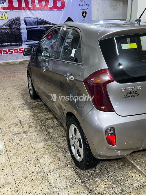 Kia Picanto 2015 Gray Automatic Used for Sale in Giza - 10