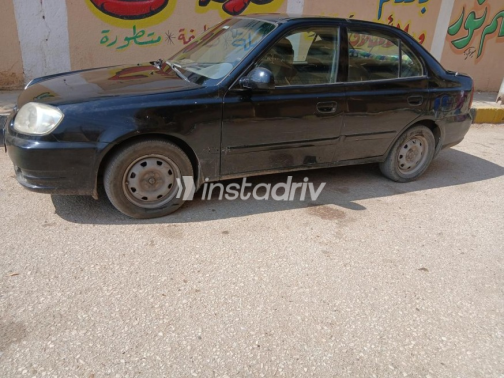 هيونداي فيرنا 2010 أسود أوتوماتيك مستعملة للبيع في الجيزة - 1