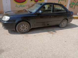 هيونداي فيرنا 2010 أسود أوتوماتيك مستعملة للبيع في الجيزة