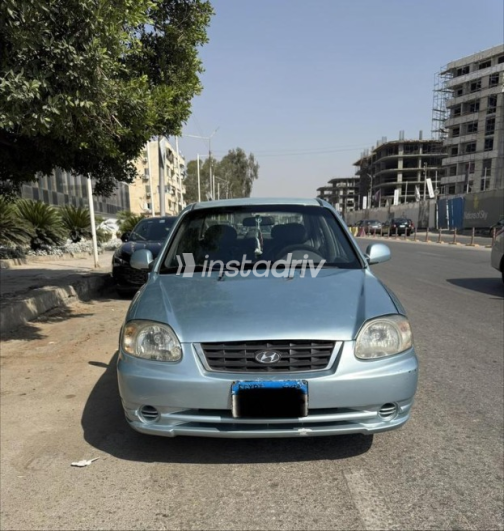 Hyundai Verna 2009 Cyan Manual Used for Sale in Sheraton - 1