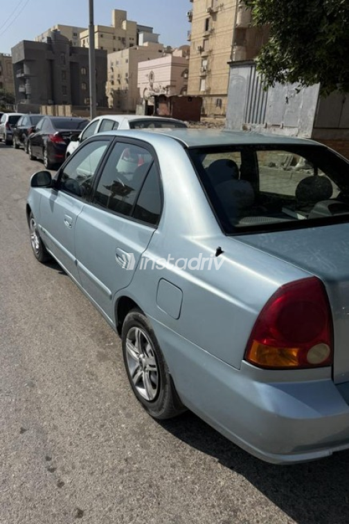 Hyundai Verna 2009 Cyan Manual Used for Sale in Sheraton - 3