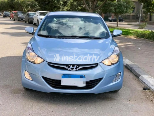 Hyundai Elantra MD 2013 Cyan Automatic Used for Sale in Cairo - 1