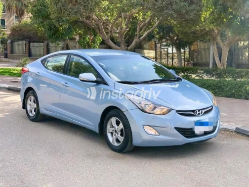 Hyundai Elantra MD 2013 Cyan Automatic Used for Sale in Cairo - 4