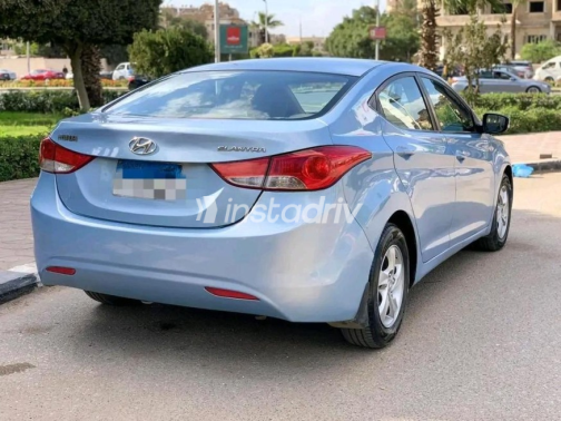 Hyundai Elantra MD 2013 Cyan Automatic Used for Sale in Cairo - 5