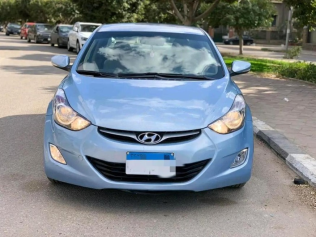 Hyundai Elantra MD 2013 Cyan Automatic Used for Sale in Cairo