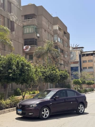 Mazda 3 2008 Burgundy Automatic Used for Sale in Heliopolis