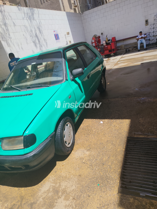 Skoda Felicia 1997 Turquoise Manual Used for Sale in Nasr city - 8
