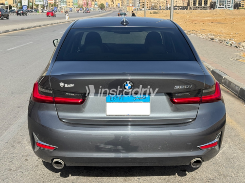 BMW 330 2020 Gray Automatic Used for Sale in Maadi - 3