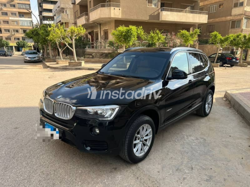 بي ام دبليو X3 2015 أسود أوتوماتيك مستعملة للبيع في مدينة نصر - 1