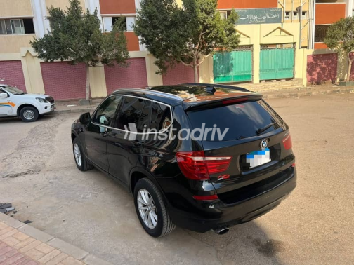 بي ام دبليو X3 2015 أسود أوتوماتيك مستعملة للبيع في مدينة نصر - 3