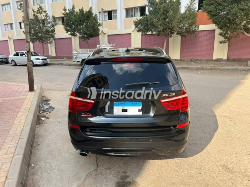 بي ام دبليو X3 2015 أسود أوتوماتيك مستعملة للبيع في مدينة نصر - 5