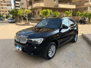 بي ام دبليو X3 2015 أسود أوتوماتيك مستعملة للبيع في مدينة نصر