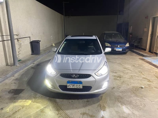 Hyundai Accent 2024 Silver Automatic Used for Sale in Giza - 2