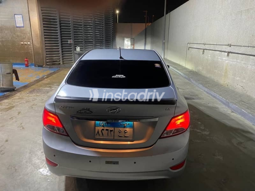 Hyundai Accent 2024 Silver Automatic Used for Sale in Giza - 5