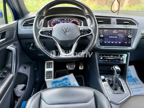 Volkswagen Tiguan 2021 Dark Blue Automatic Used for Sale in Heliopolis - 8