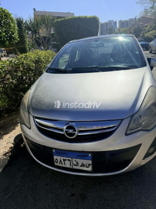 Opel Corsa 2013 Silver Automatic Used for Sale in Alexandria - 2