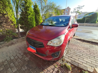 Mitsubishi Attrage 2016 White Automatic Used for Sale in Greater Cairo ( Cairo + Giza)