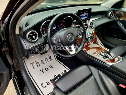Mercedes C 180 2016 Black Automatic Used for Sale in Nasr city - 10