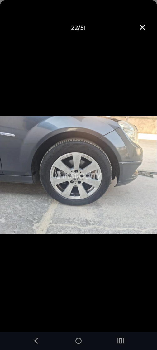 Mercedes C 180 2010 Gray Automatic Used for Sale in Heliopolis - 2