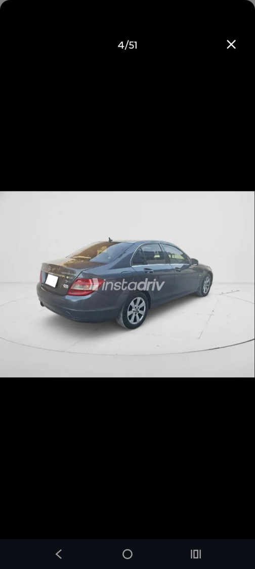 Mercedes C 180 2010 Gray Automatic Used for Sale in Heliopolis - 4