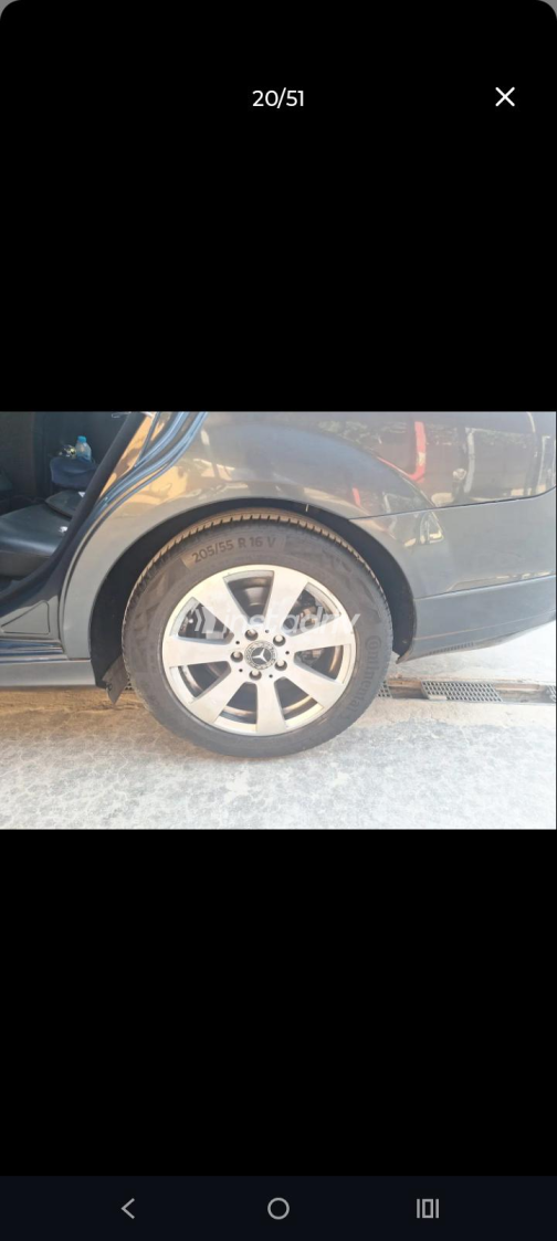 Mercedes C 180 2010 Gray Automatic Used for Sale in Heliopolis - 7