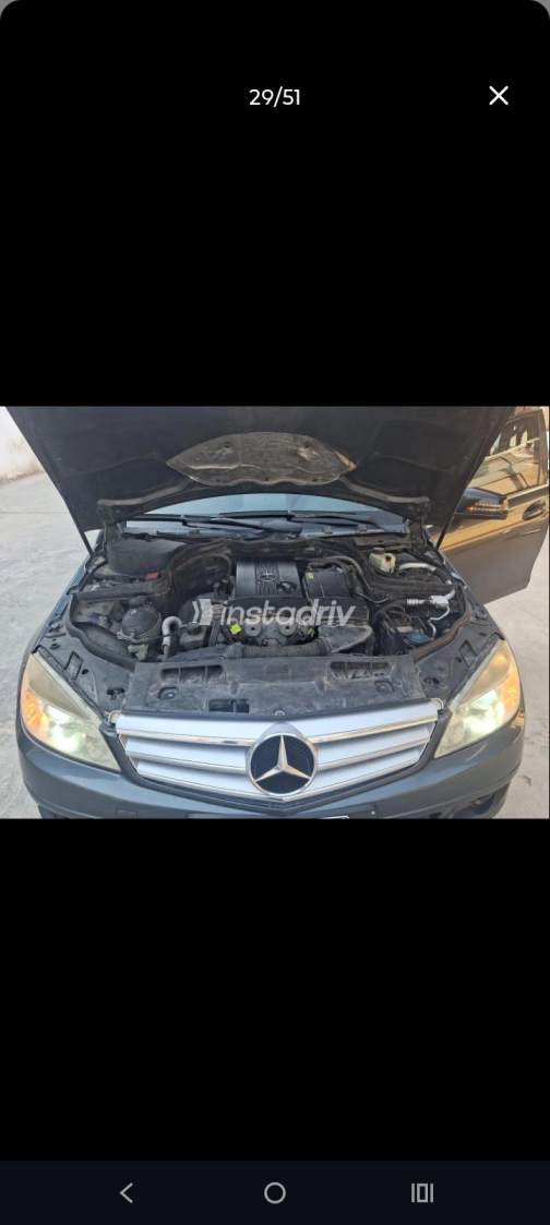 Mercedes C 180 2010 Gray Automatic Used for Sale in Heliopolis - 8