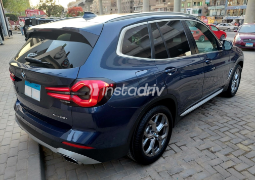 BMW X3 2024 Blue Automatic Used for Sale in Nasr city - 4