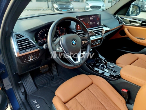 BMW X3 2024 Blue Automatic Used for Sale in Nasr city - 8
