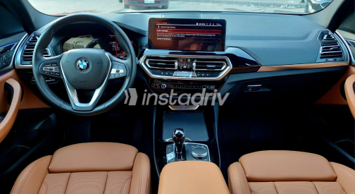 BMW X3 2024 Blue Automatic Used for Sale in Nasr city - 9