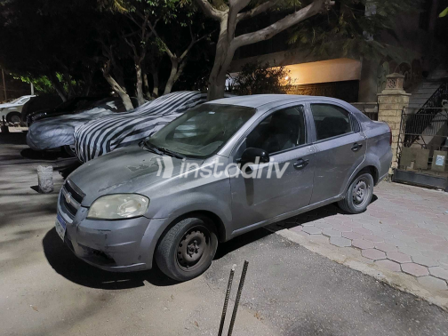 Chevrolet Aveo 2009 Gray Manual Used for Sale in Nasr city - 2