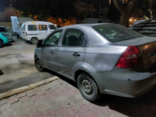 Chevrolet Aveo 2009 Gray Manual Used for Sale in Nasr city