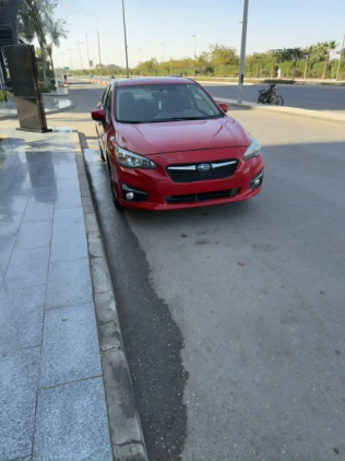 Subaru Impreza 2019 Red Automatic Used for Sale in Nasr city