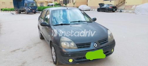 Renault Clio 2005 Dark Gray Manual Used for Sale in Giza - 4