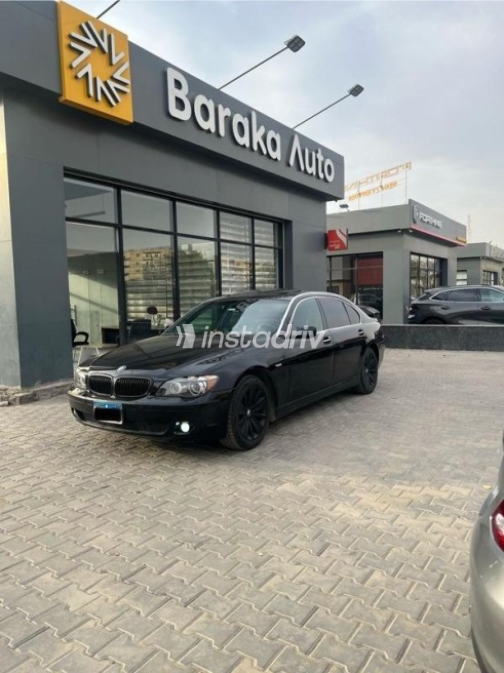 BMW 740 2008 Black Automatic Used for Sale in Nasr city - 2
