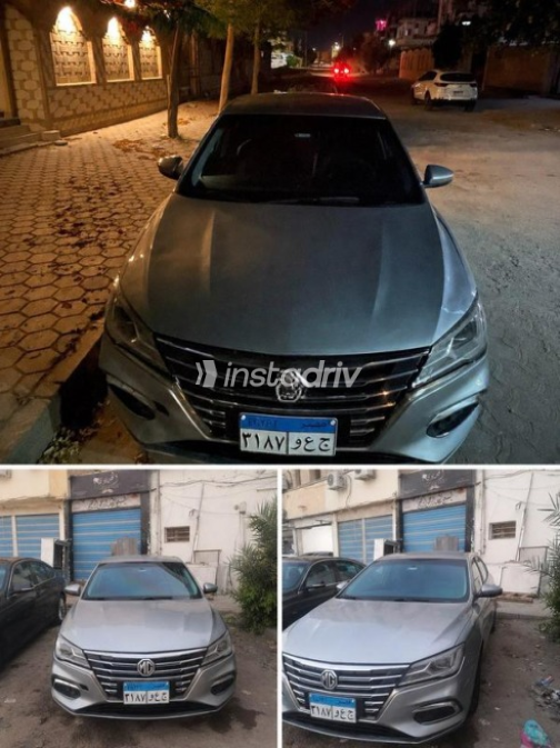 MG 5 2021 White Automatic Used for Sale in Greater Cairo ( Cairo + Giza) - 3
