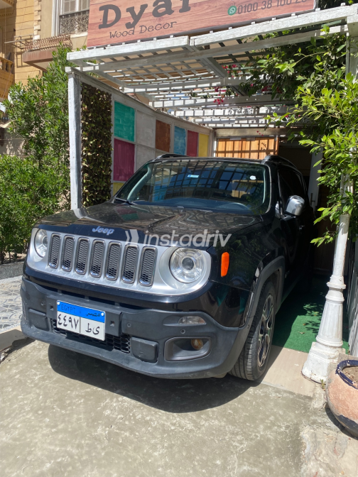 Jeep Renegade 2018 Black Automatic Used for Sale in Giza - 1