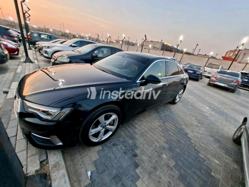 اودي A6 2020 أسود أوتوماتيك مستعملة للبيع في المعادى - 5