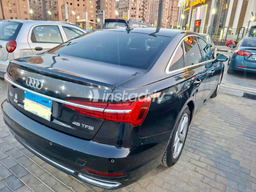 اودي A6 2020 أسود أوتوماتيك مستعملة للبيع في المعادى - 9