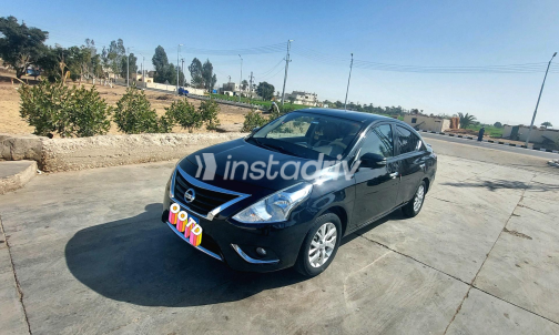 Nissan Sunny 2019 Black Automatic Used for Sale in Qena - 3
