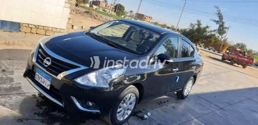 Nissan Sunny 2019 Black Automatic Used for Sale in Qena - 6