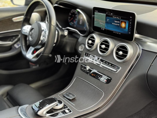 Mercedes C 200 AMG 2019 Black Automatic Used for Sale in Aswan - 10