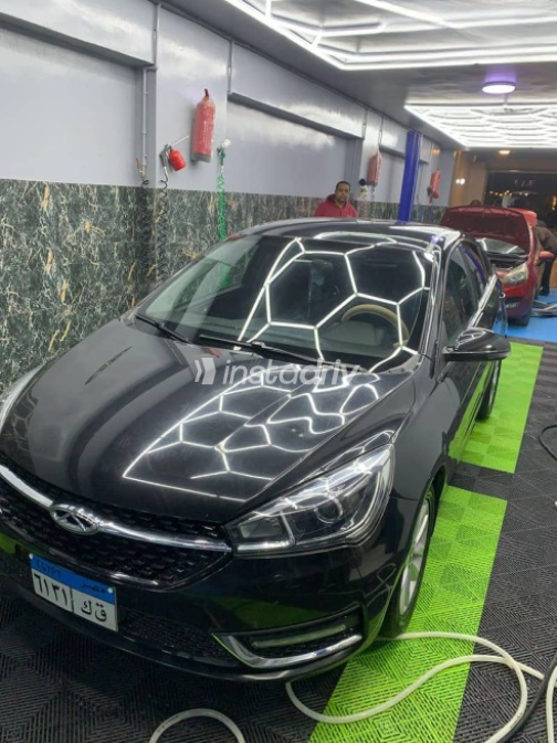 Chery Arrizo 5 2023 Black Manual Used for Sale in Maadi - 2