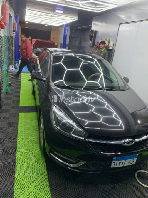 Chery Arrizo 5 2023 Black Manual Used for Sale in Maadi - 5