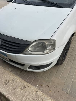 Renault Logan 2011 White Automatic Used for Sale in Giza