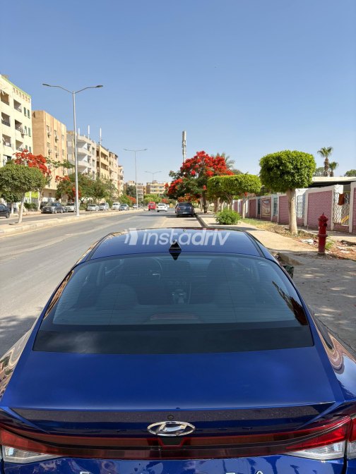 Hyundai Accent 2021 Blue Automatic Used for Sale in Giza - 1