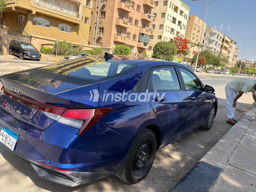 Hyundai Accent 2021 Blue Automatic Used for Sale in Giza - 5
