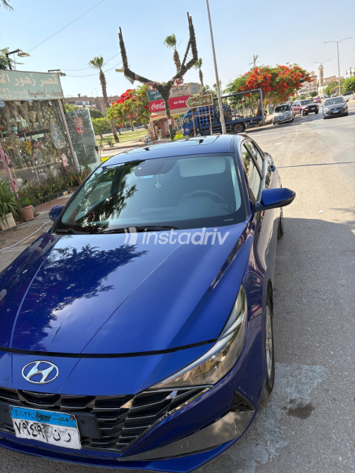 Hyundai Accent 2021 Blue Automatic Used for Sale in Giza - 6