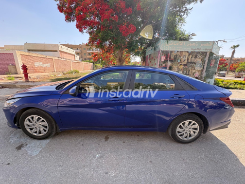 Hyundai Accent 2021 Blue Automatic Used for Sale in Giza - 7