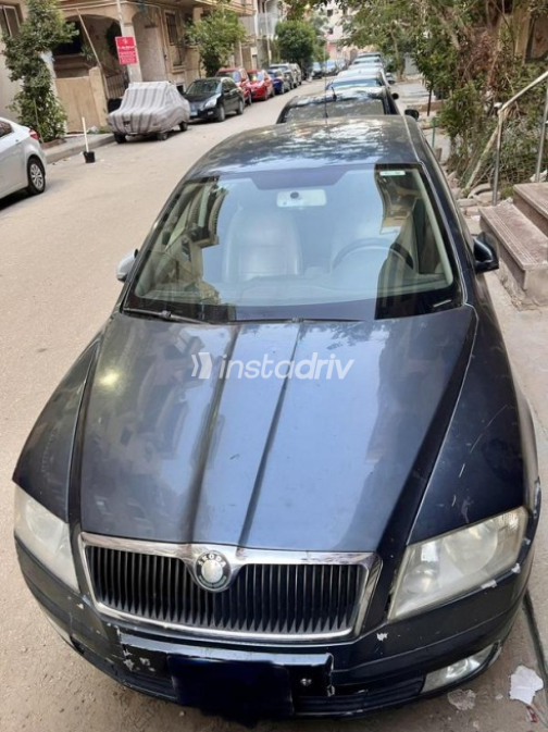 سكودا اوكتافيا A5 2007 رمادي أوتوماتيك مستعملة للبيع في المقطم - 2